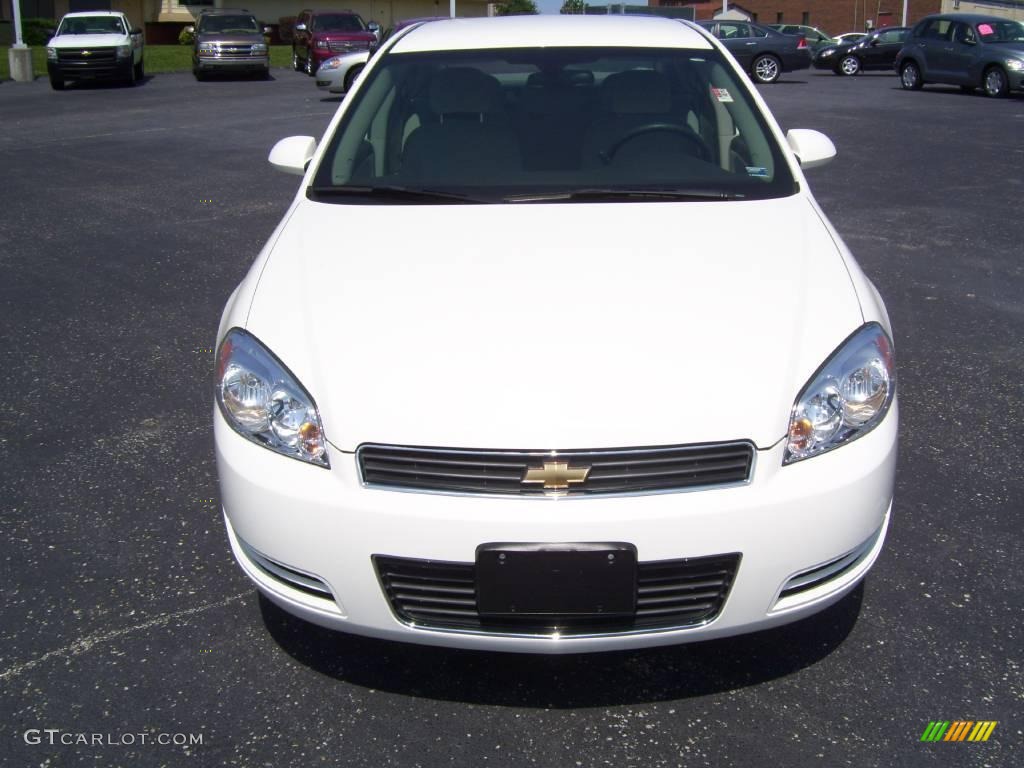 2008 Impala LS - White / Gray photo #8