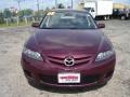 2008 Dark Cherry Mica Mazda MAZDA6 i Sport Sedan  photo #8