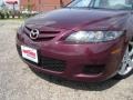 2008 Dark Cherry Mica Mazda MAZDA6 i Sport Sedan  photo #9