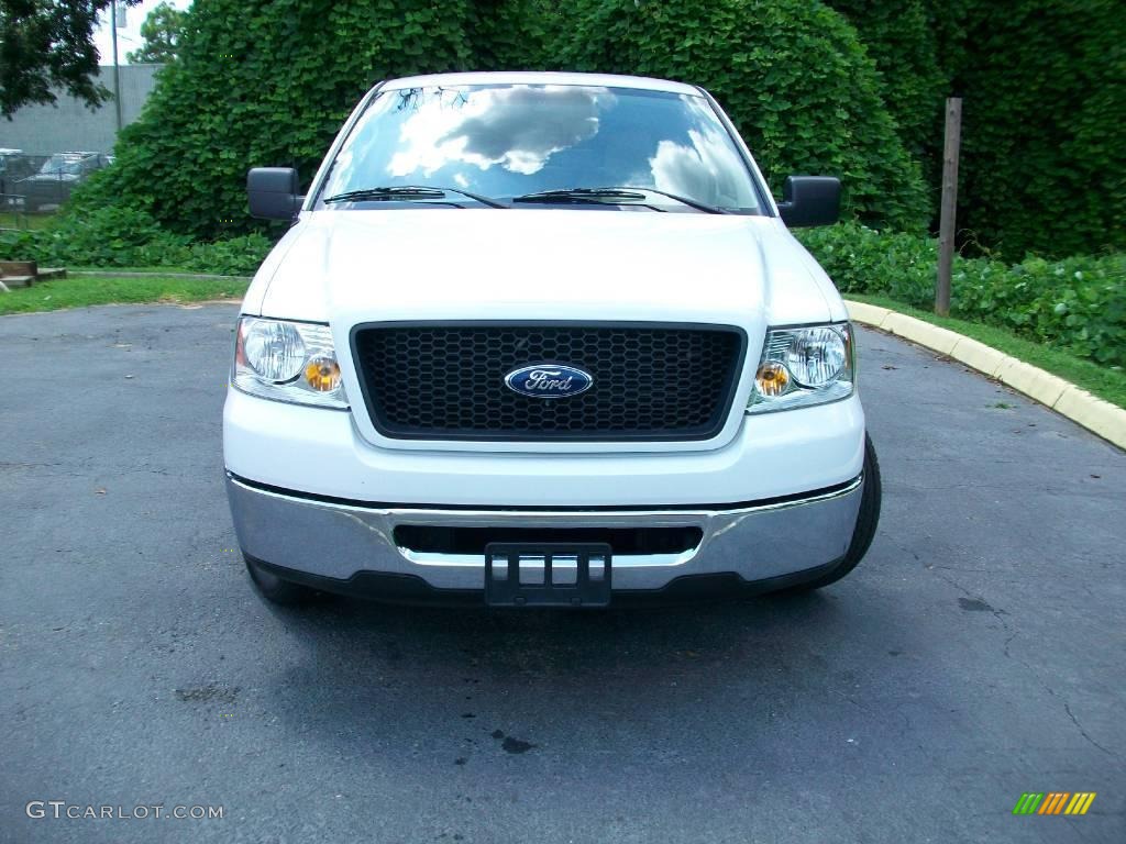 2006 F150 XLT SuperCab - Oxford White / Tan photo #8