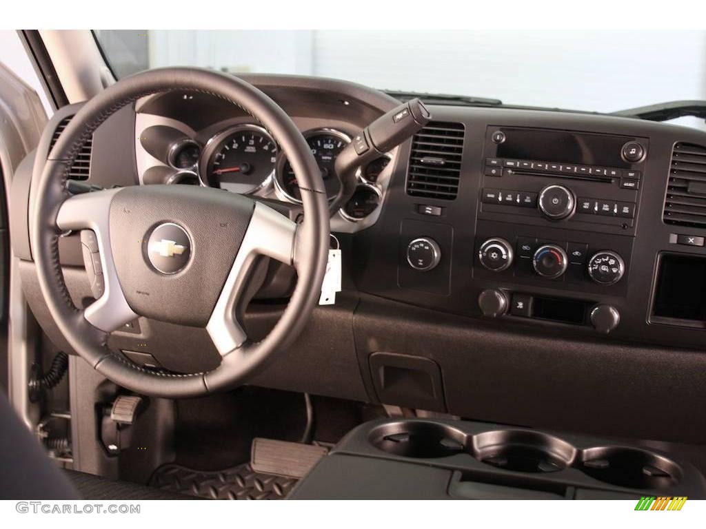 2009 Silverado 1500 LT Crew Cab 4x4 - Silver Birch Metallic / Ebony photo #6