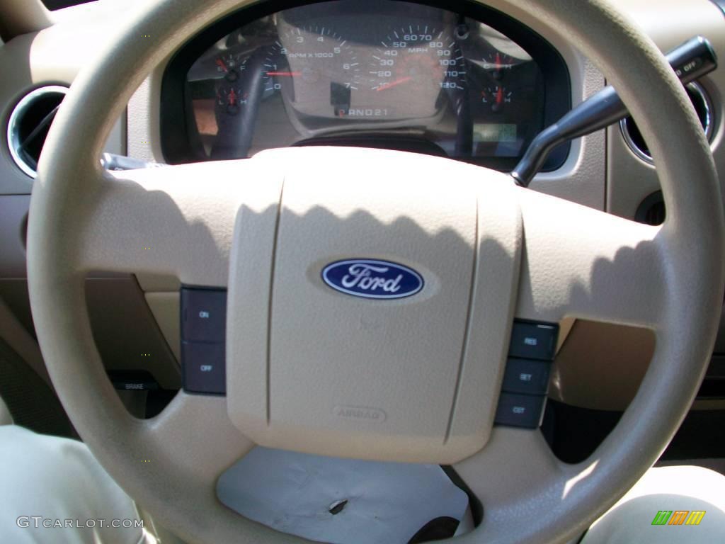 2006 F150 XLT SuperCab - Oxford White / Tan photo #16