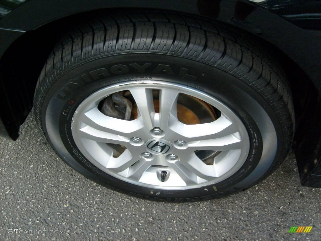 2006 Accord SE Sedan - Nighthawk Black Pearl / Ivory photo #7