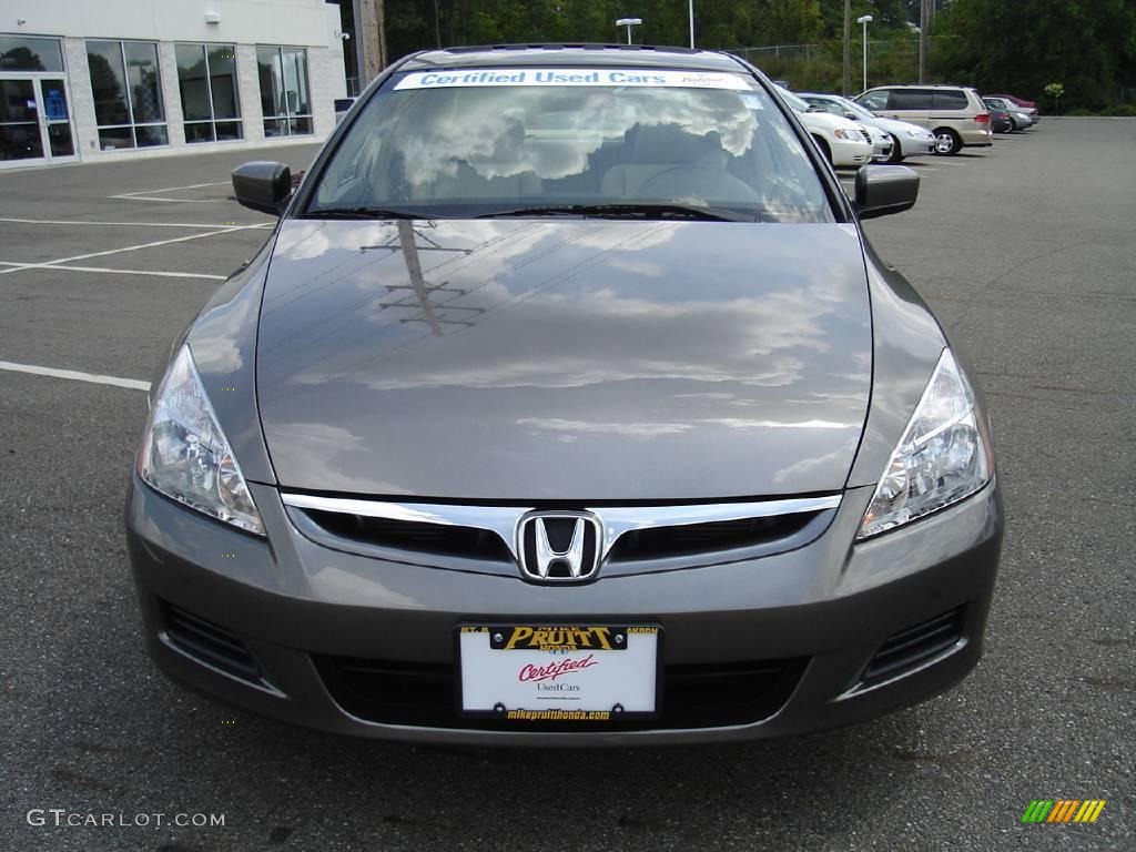 2006 Accord EX-L Sedan - Carbon Bronze Pearl / Ivory photo #8