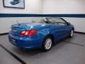 2008 Marathon Blue Pearl Chrysler Sebring Touring Hardtop Convertible  photo #8