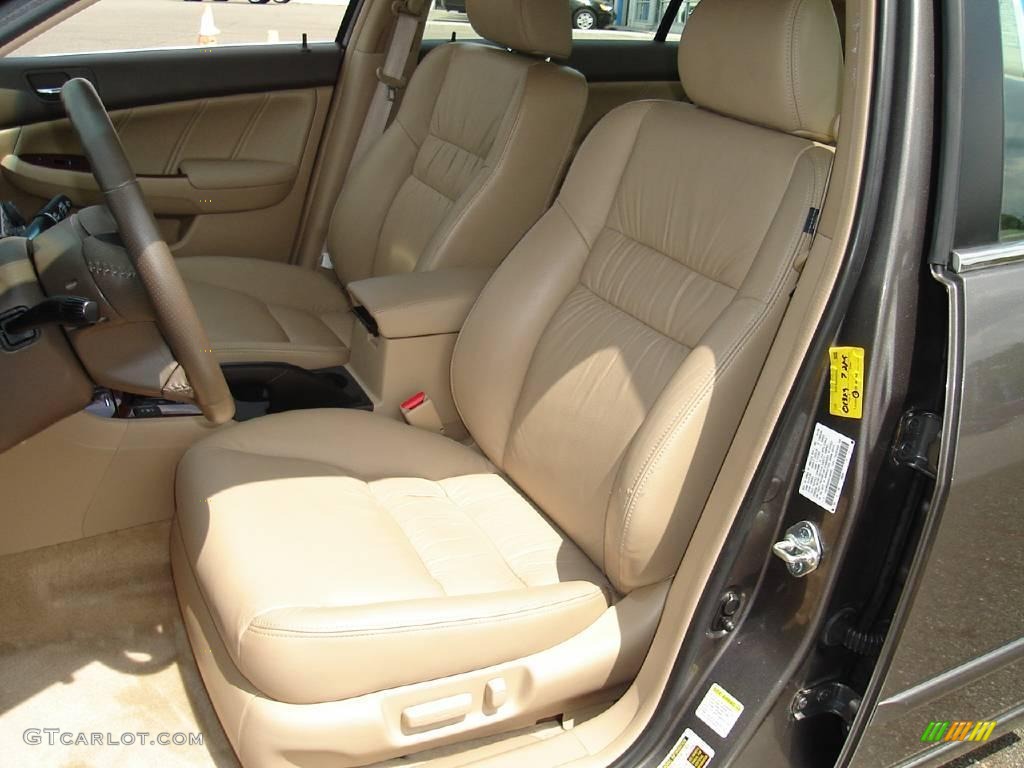 2006 Accord EX-L Sedan - Carbon Bronze Pearl / Ivory photo #13