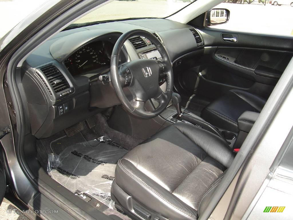 2006 Accord EX-L V6 Sedan - Carbon Bronze Pearl / Black photo #22