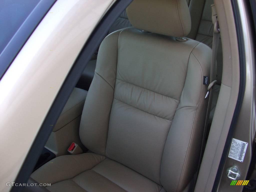 2006 Accord EX-L V6 Sedan - Desert Mist Metallic / Ivory photo #11