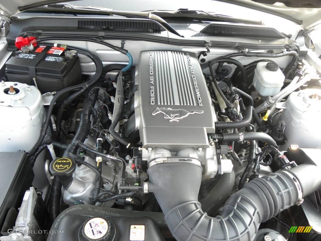 2007 Mustang GT Premium Coupe - Satin Silver Metallic / Light Graphite photo #14