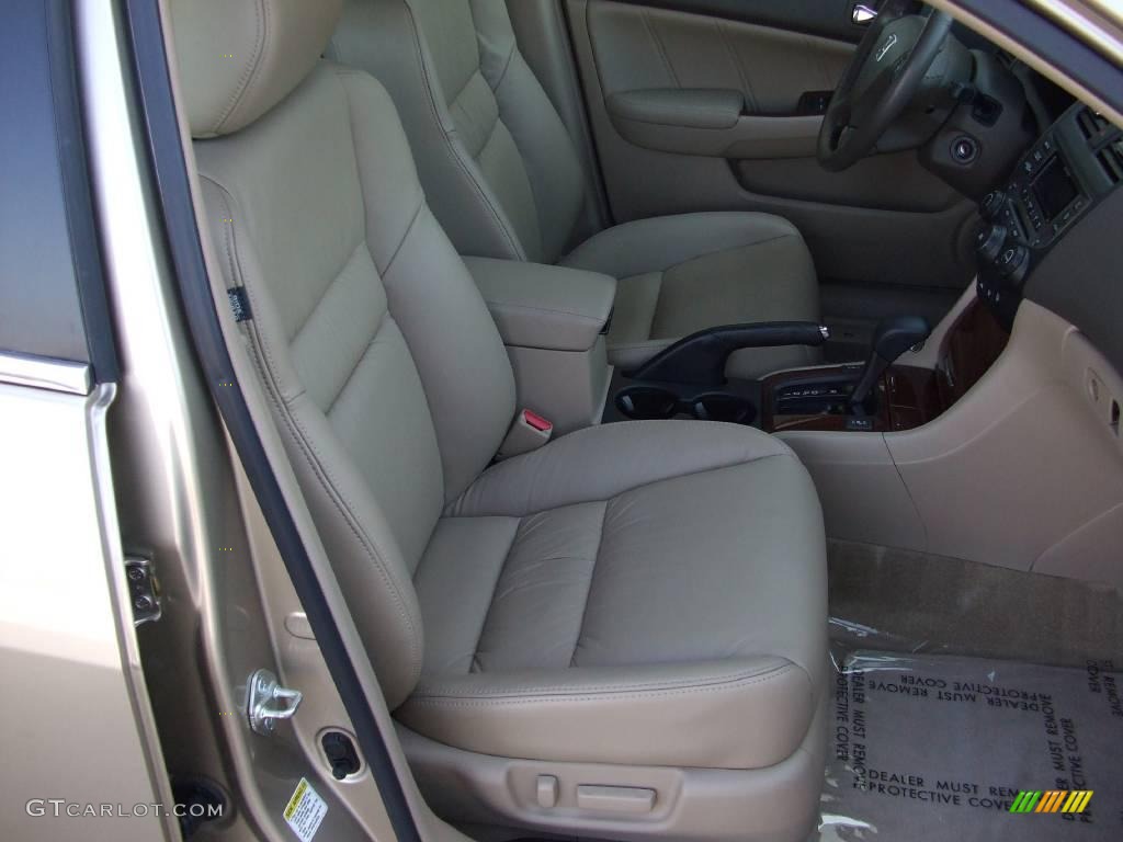2006 Accord EX-L V6 Sedan - Desert Mist Metallic / Ivory photo #22