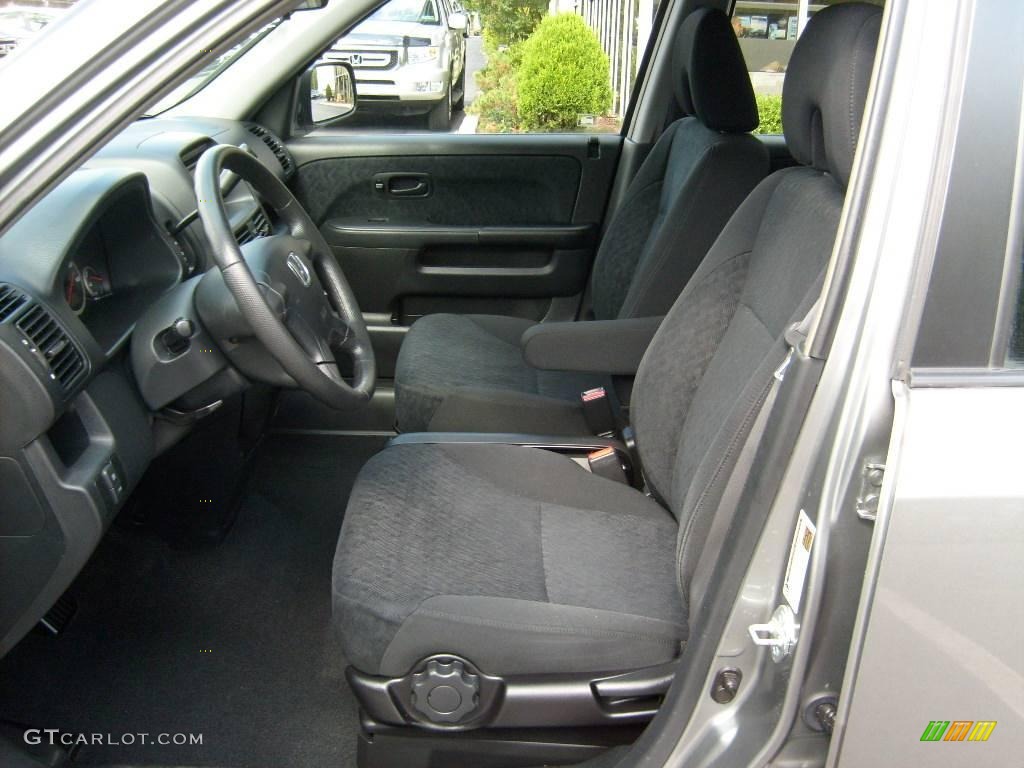 2006 CR-V LX 4WD - Pewter Pearl / Black photo #8
