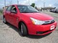 Vermillion Red - Focus SE Sedan Photo No. 7