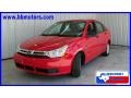 Vermillion Red - Focus SE Sedan Photo No. 1