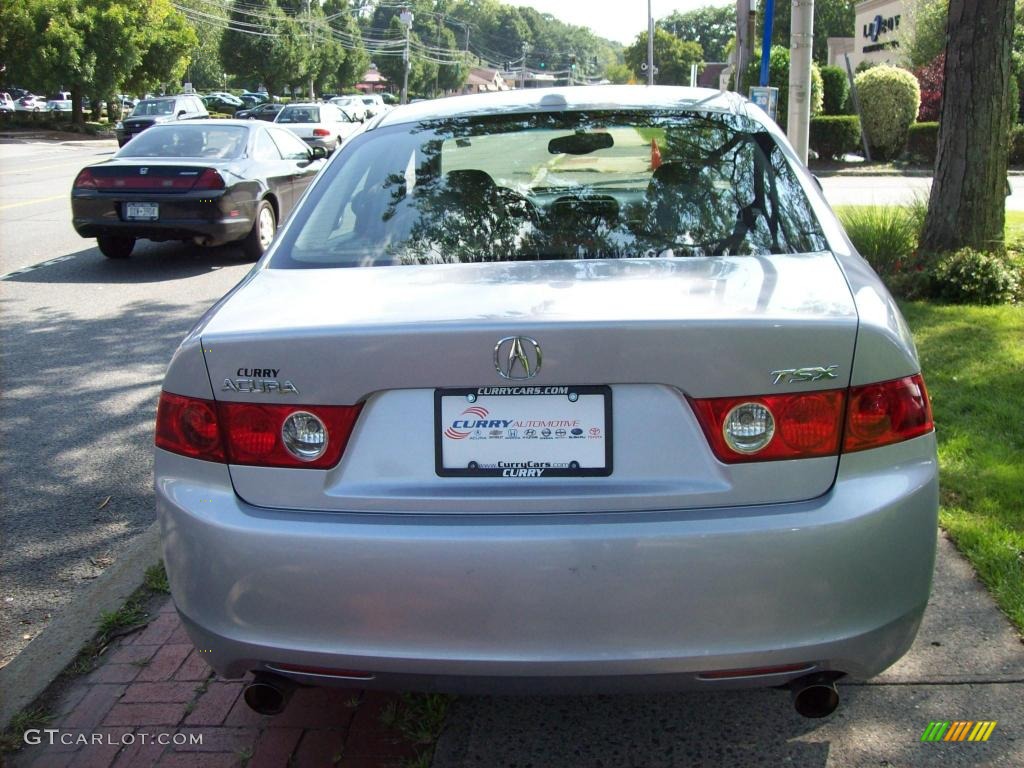 2005 TSX Sedan - Satin Silver Metallic / Quartz photo #6