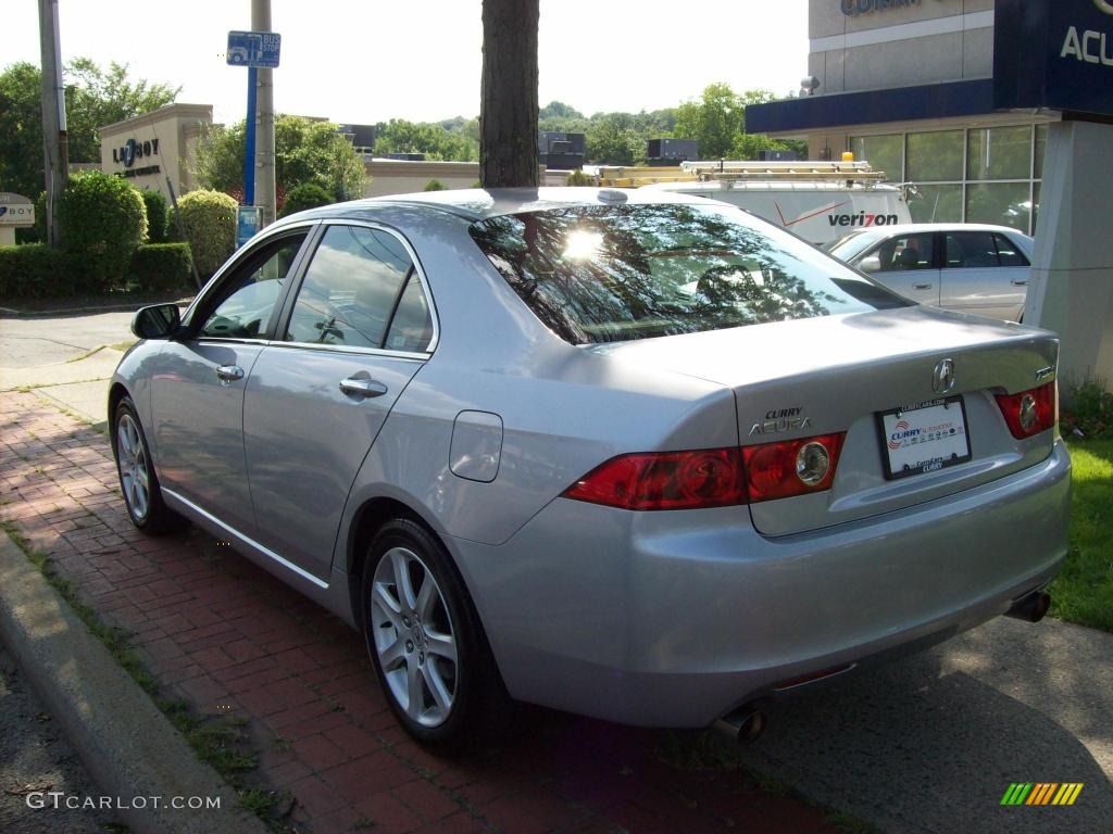 2005 TSX Sedan - Satin Silver Metallic / Quartz photo #7