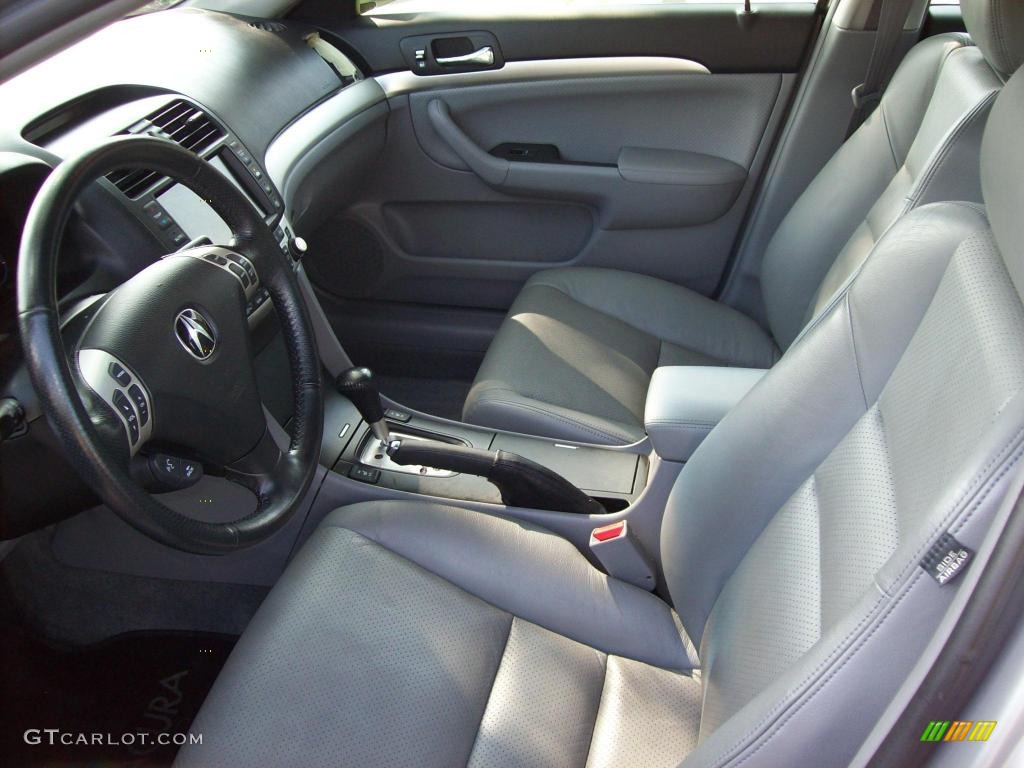 2005 TSX Sedan - Satin Silver Metallic / Quartz photo #8