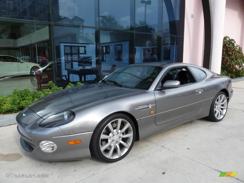 2003 DB7 Vantage Coupe - Tungsten Silver / Obsidian Black photo #1