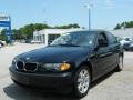 2002 Jet Black BMW 3 Series 325i Sedan  photo #1