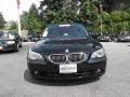 Jet Black - 5 Series 545i Sedan Photo No. 4