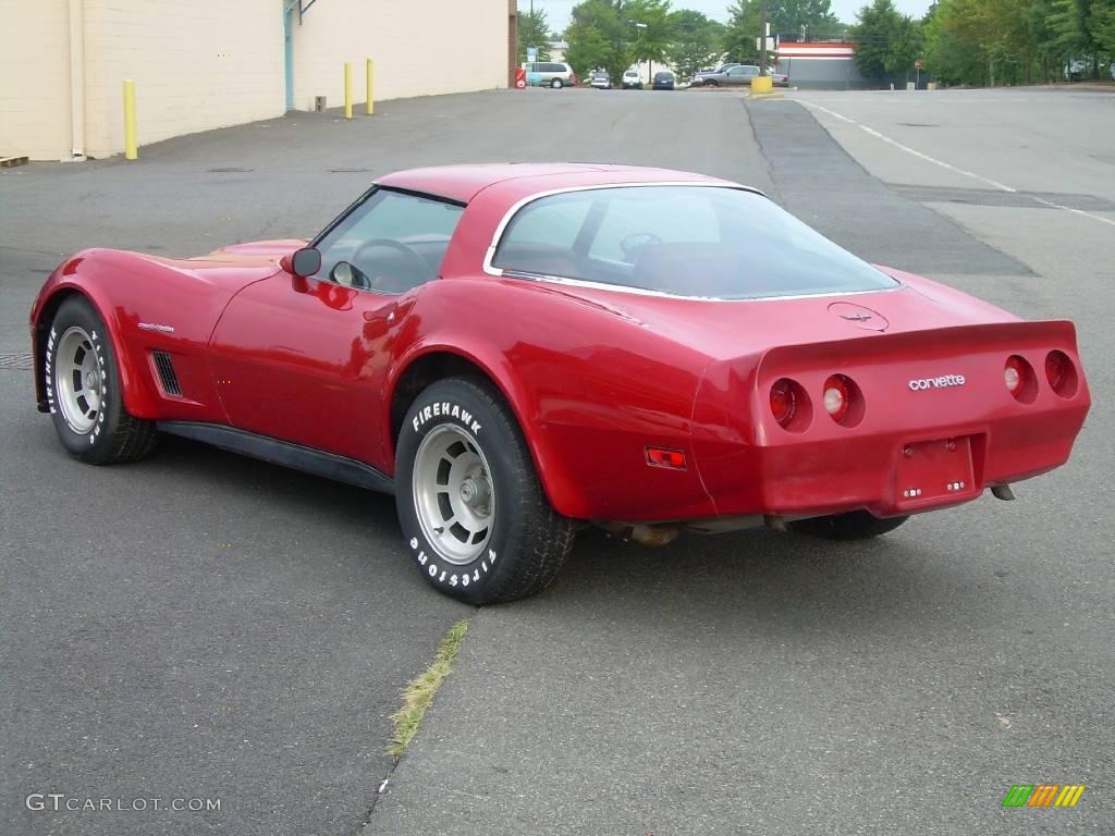 1982 Corvette Coupe - Red / Dark Red photo #6