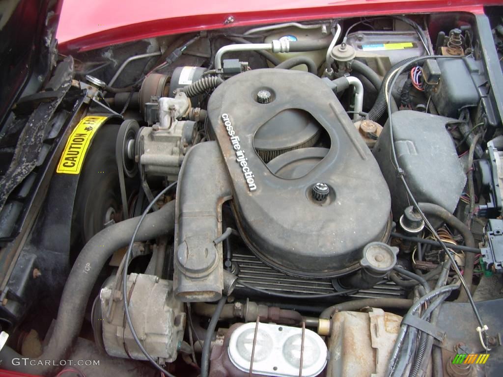 1982 Corvette Coupe - Red / Dark Red photo #14
