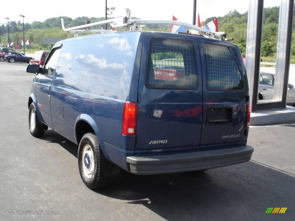 1999 Astro Commercial Van - Medium Cadet Blue Metallic / Neutral photo #7
