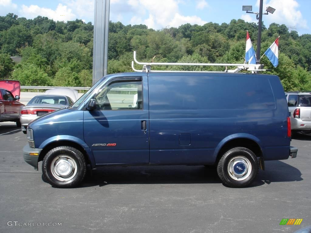 1999 Astro Commercial Van - Medium Cadet Blue Metallic / Neutral photo #8