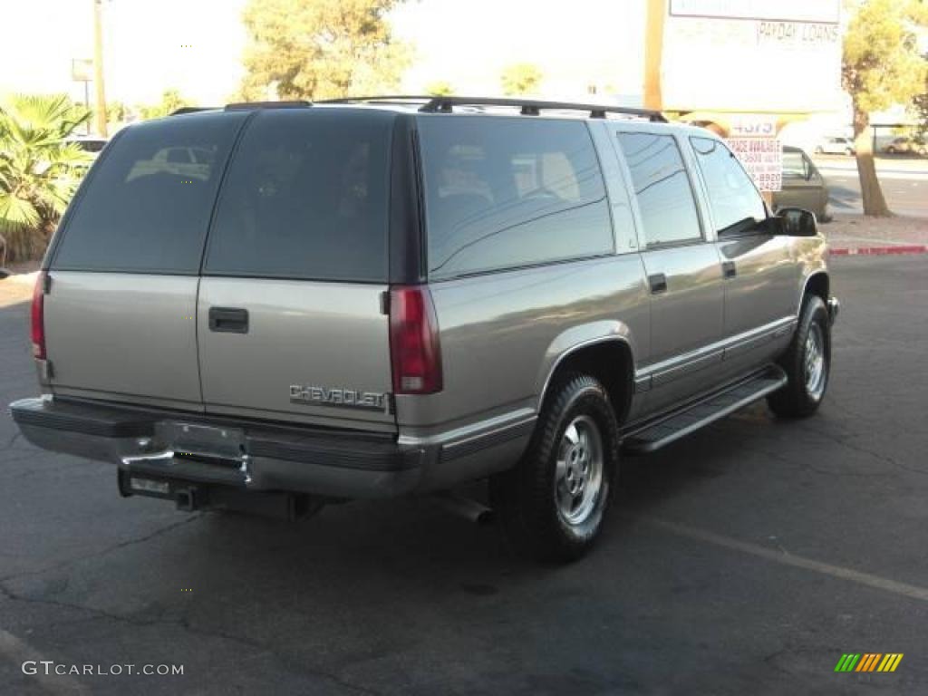 1999 Suburban K1500 LT 4x4 - Sunset Gold Metallic / Neutral photo #10