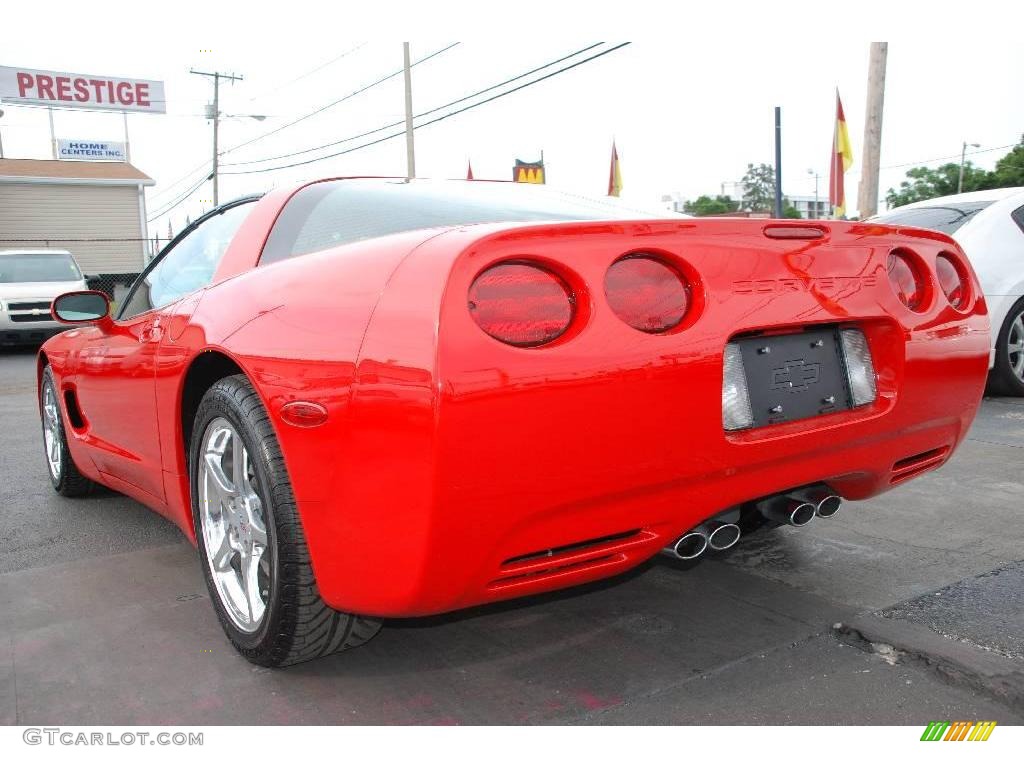 2001 Corvette Coupe - Torch Red / Light Oak photo #12