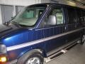 2004 Indigo Blue Metallic Chevrolet Express 1500 LS Passenger Conversion Van  photo #5
