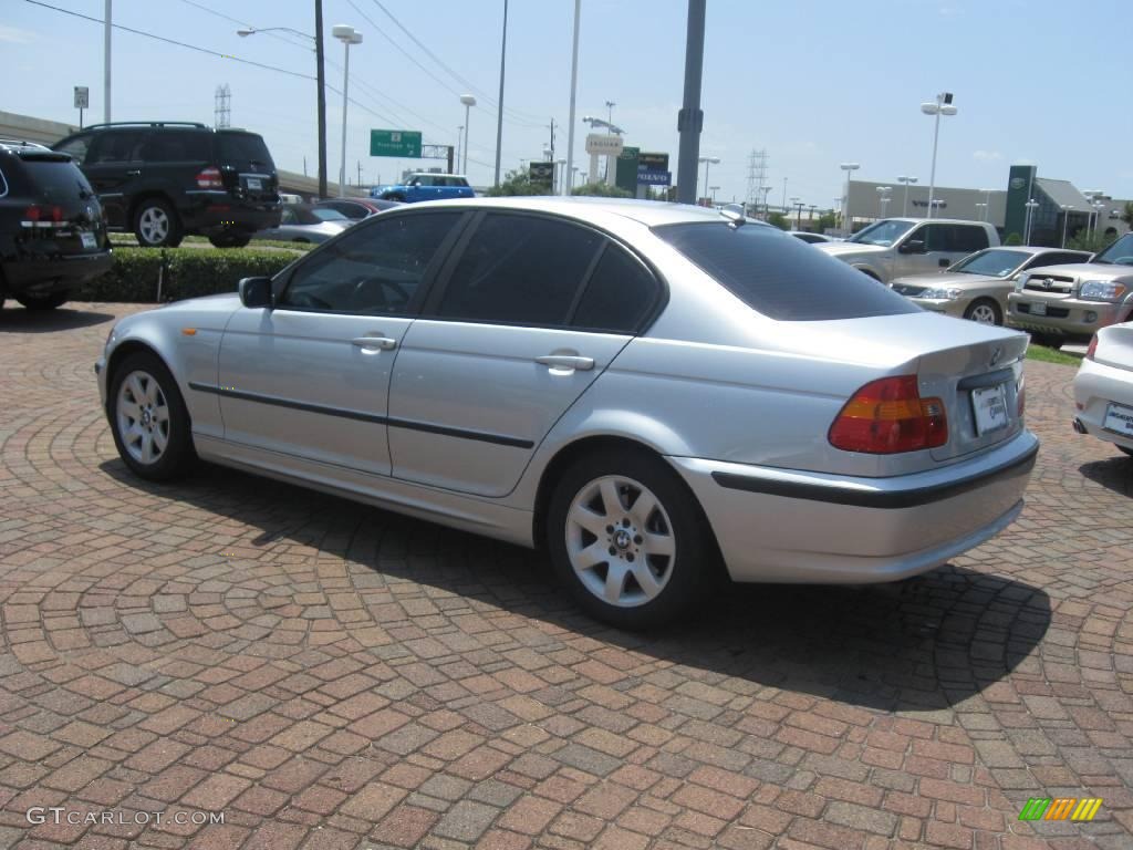 2004 3 Series 325i Sedan - Titanium Silver Metallic / Grey photo #7