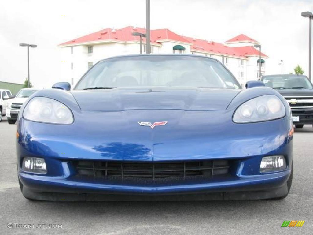 2007 Corvette Coupe - LeMans Blue Metallic / Ebony photo #3