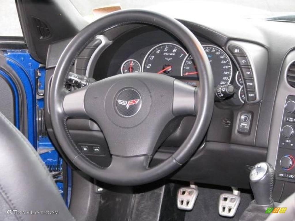 2007 Corvette Coupe - LeMans Blue Metallic / Ebony photo #12