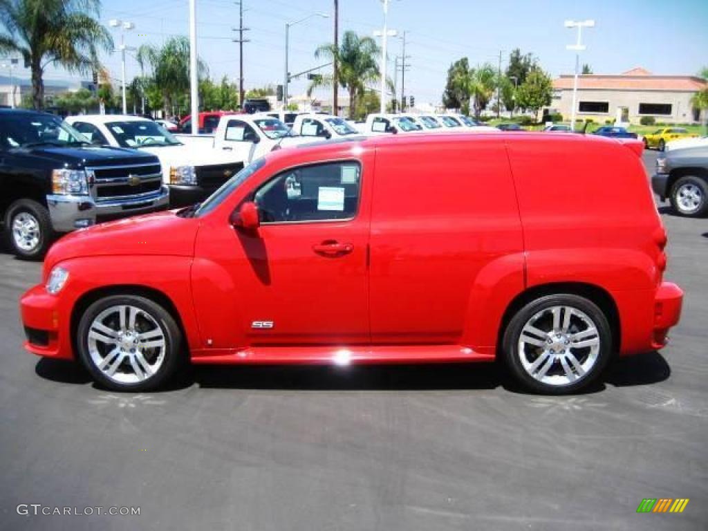 2009 HHR SS Panel - Victory Red / Ebony/Dark Gray photo #2