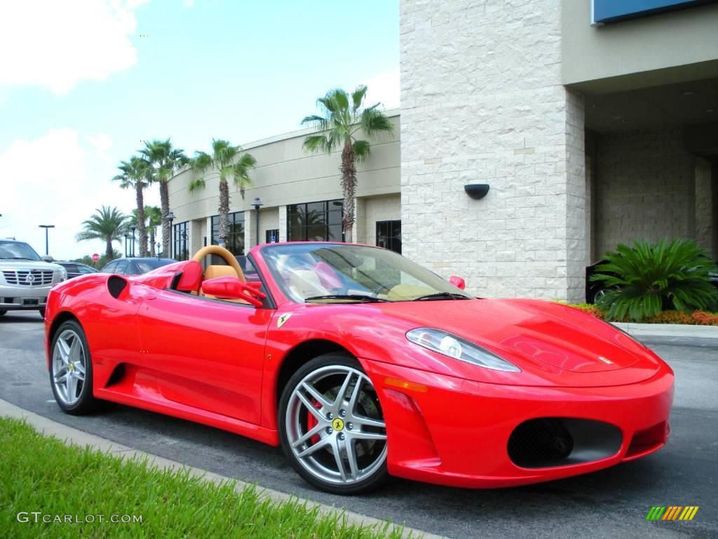 Rosso Corsa (Red) 2007 Ferrari F430 Spider F1 Exterior Photo #15981436