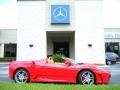 2007 Rosso Corsa (Red) Ferrari F430 Spider F1  photo #6