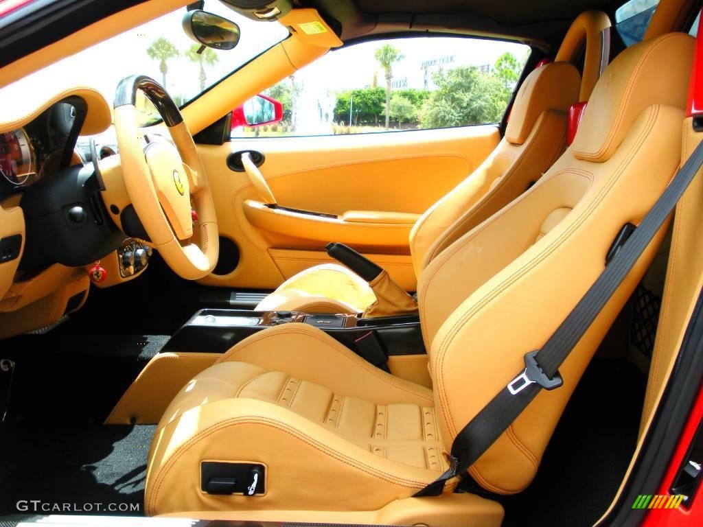 Beige Interior 2007 Ferrari F430 Spider F1 Photo #15981689