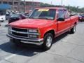 2001 Victory Red Chevrolet Silverado 1500 LS Extended Cab 4x4  photo #14