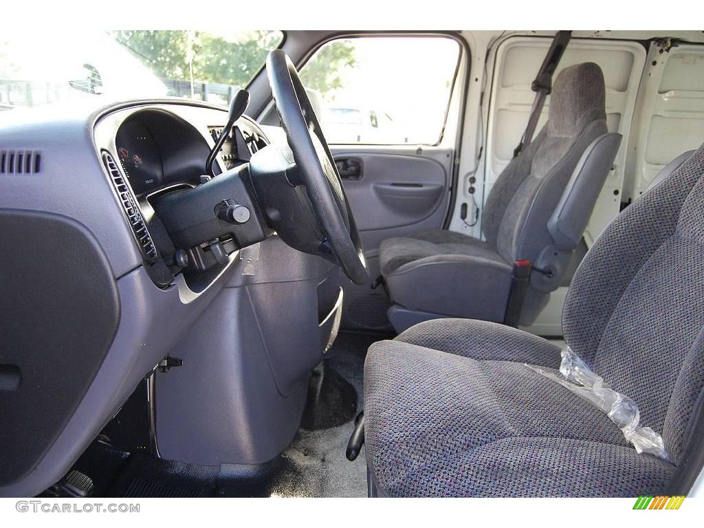 1999 Ram Van 2500 Commercial - Bright White / Mist Gray photo #5