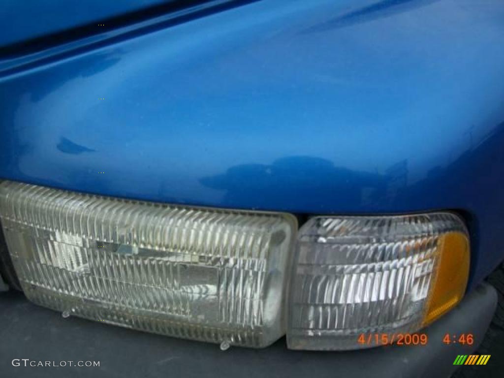 2000 Ram 1500 SLT Regular Cab 4x4 - Intense Blue Pearlcoat / Mist Gray photo #31