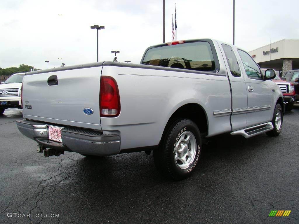 1997 F150 XLT Extended Cab - Silver Frost Metallic / Medium Graphite photo #3