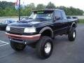 Black - Ranger XLT Extended Cab 4x4 Photo No. 13