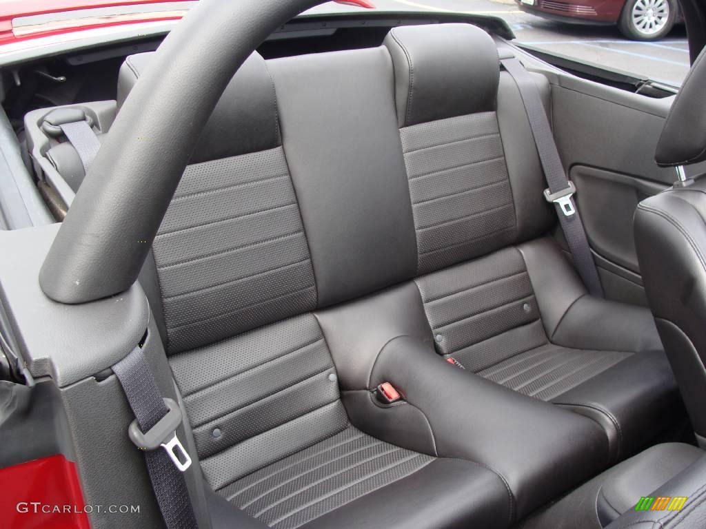 2006 Mustang GT Premium Convertible - Redfire Metallic / Dark Charcoal photo #15