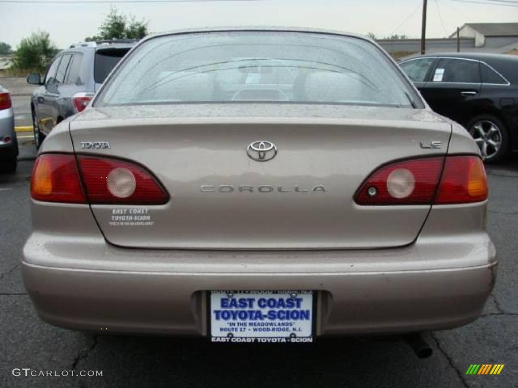 2001 Corolla LE - Sandrift Beige Metallic / Pebble Beige photo #4