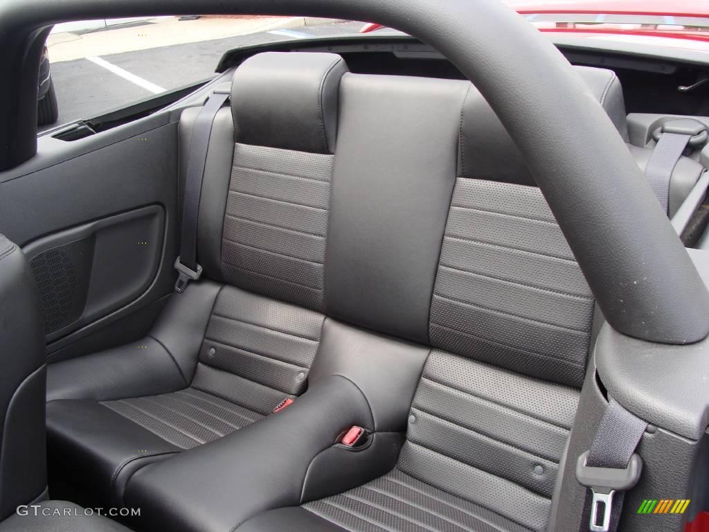 2006 Mustang GT Premium Convertible - Redfire Metallic / Dark Charcoal photo #16