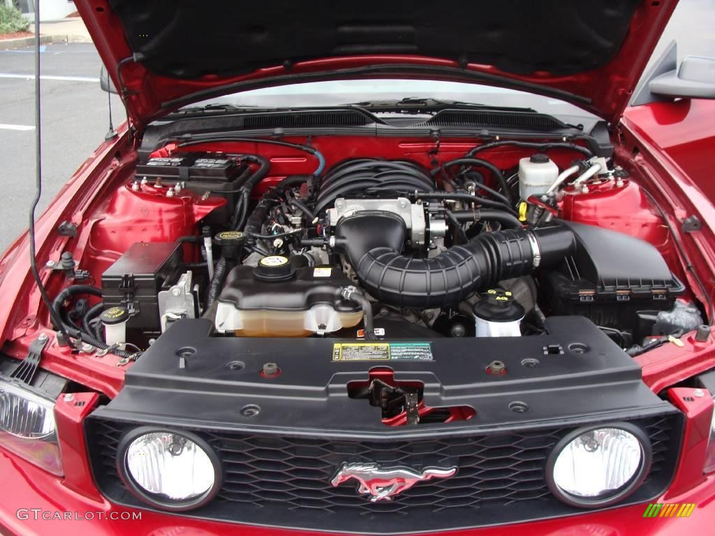 2006 Mustang GT Premium Convertible - Redfire Metallic / Dark Charcoal photo #23