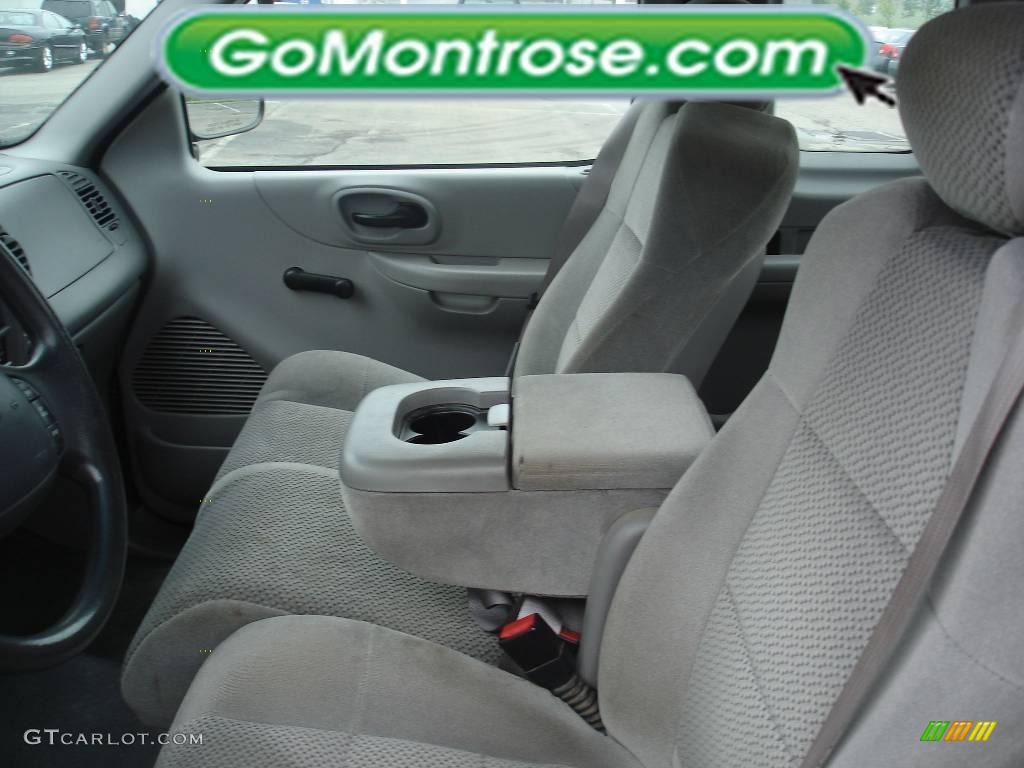 2002 F150 XL SuperCab - Toreador Red Metallic / Medium Graphite photo #10