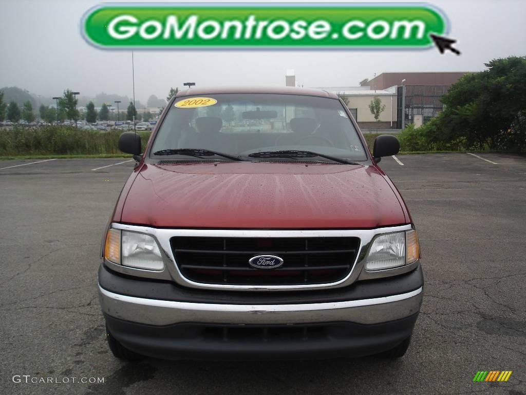 2002 F150 XL SuperCab - Toreador Red Metallic / Medium Graphite photo #20