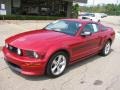 2008 Dark Candy Apple Red Ford Mustang GT/CS California Special Coupe  photo #2