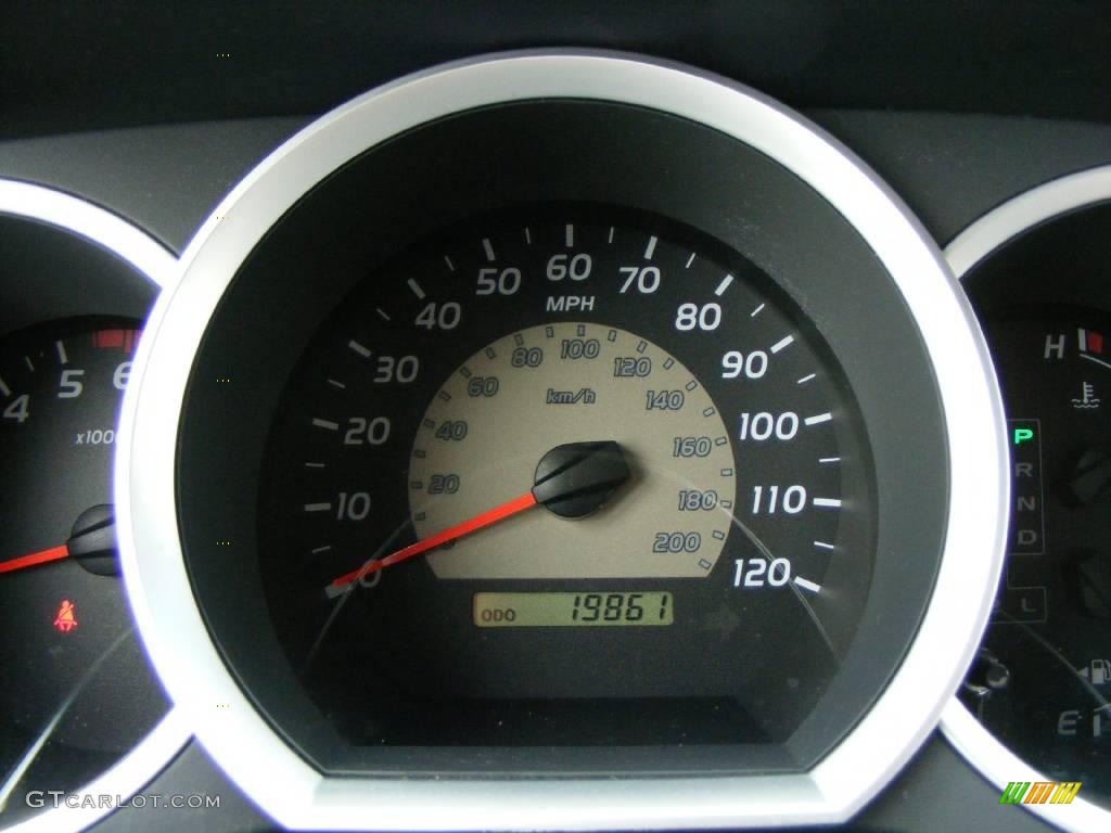 2008 Tacoma V6 PreRunner Access Cab - Silver Streak Mica / Graphite Gray photo #9